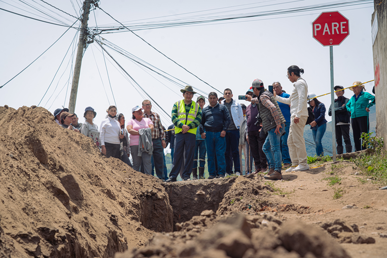 Alcaldía de la Gente impulsa el alcantarillado sanitario en Quimiag con trabajo articulado
